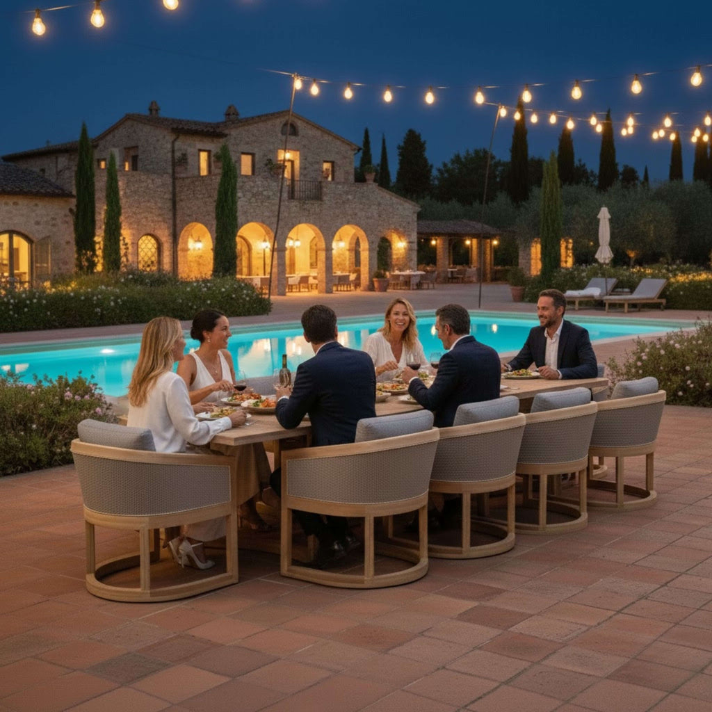 Anderson Teak Catania 11-Piece Dining Set (SET-337) - view 5