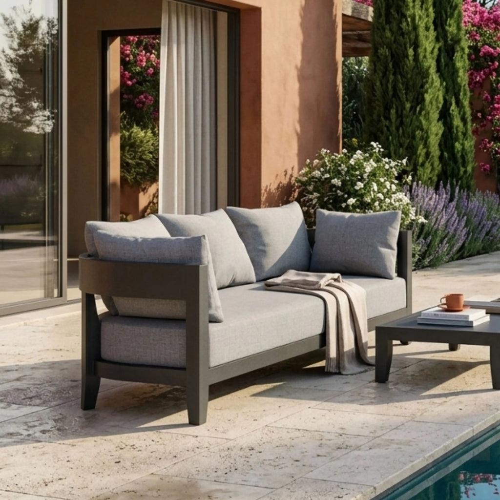 Anderson Teak Coronado 6-Piece Aluminum Deep Seating Set - view 14