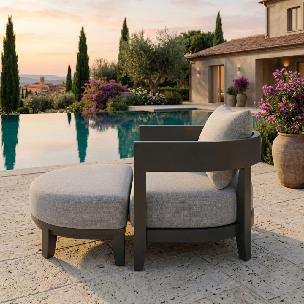 Anderson Teak Coronado 6-Piece Aluminum Deep Seating Set - view 9