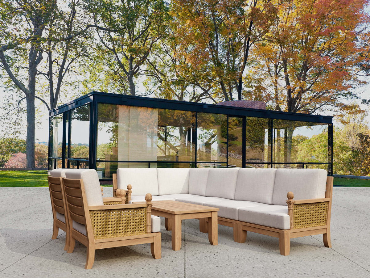 Anderson Teak Luxe 8-Piece Modular Set (SET-74) - view 6