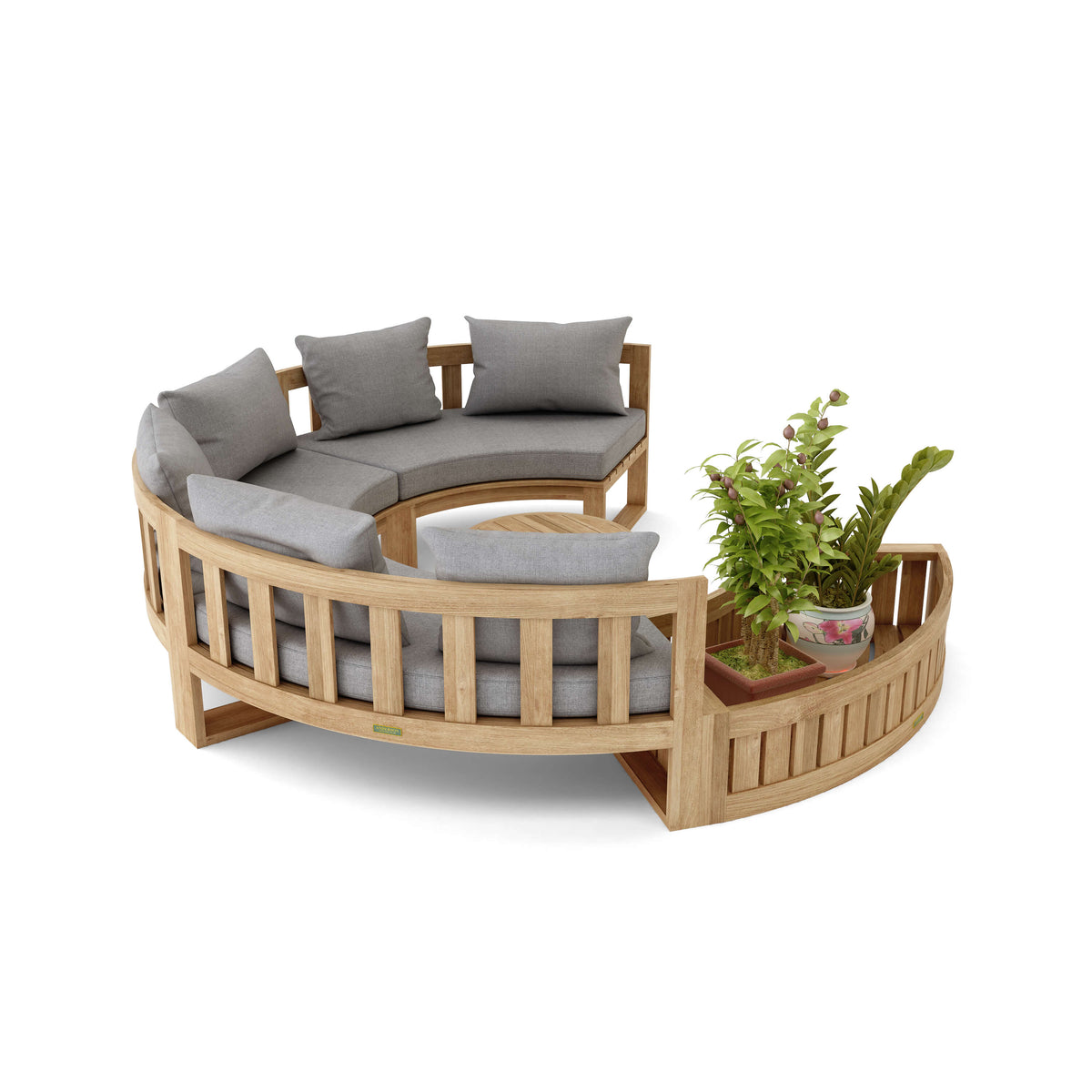 Anderson Teak Circular Modular Deep Seating Set (SET-808) - view 5