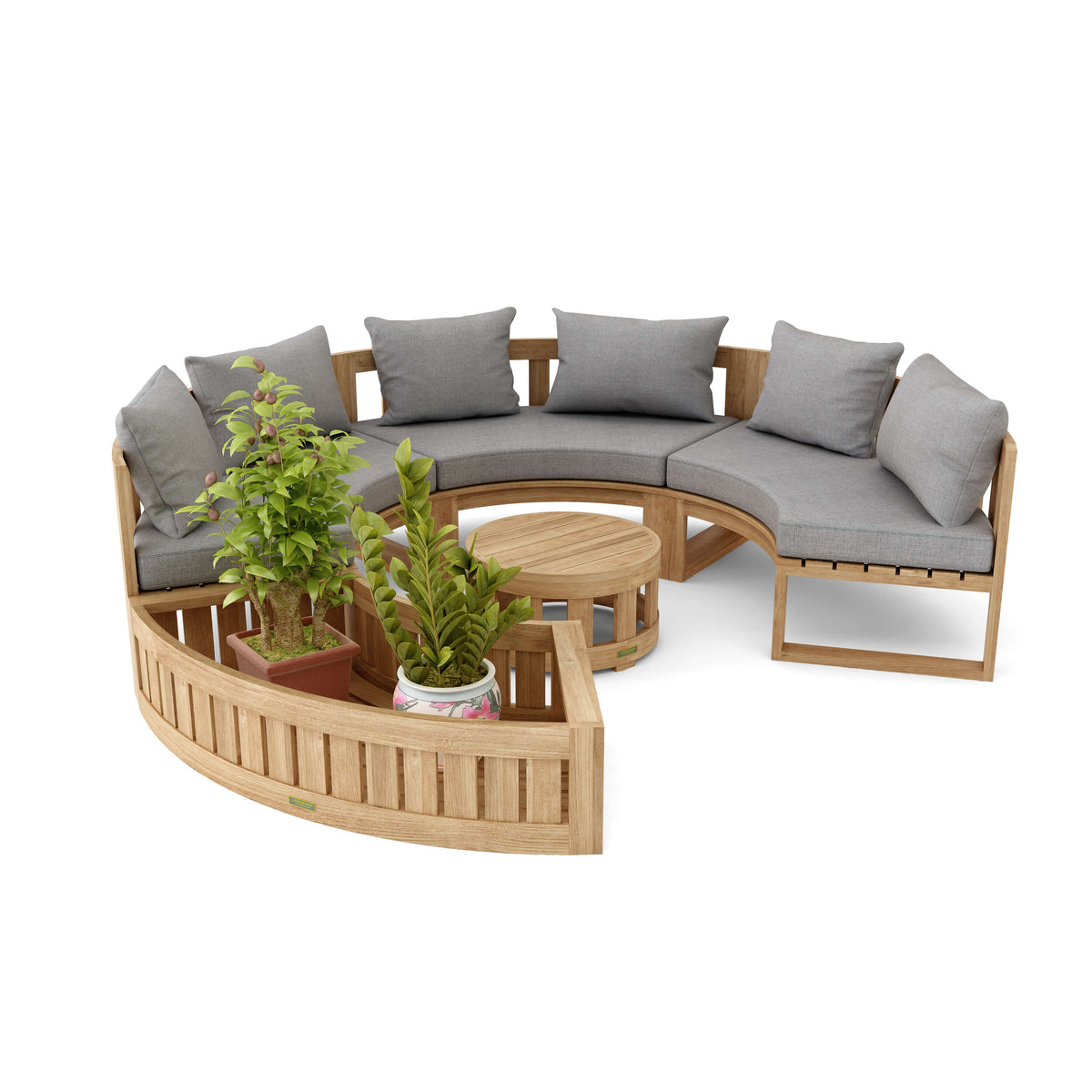 Anderson Teak Circular Modular Deep Seating Set (SET-808) - view 7