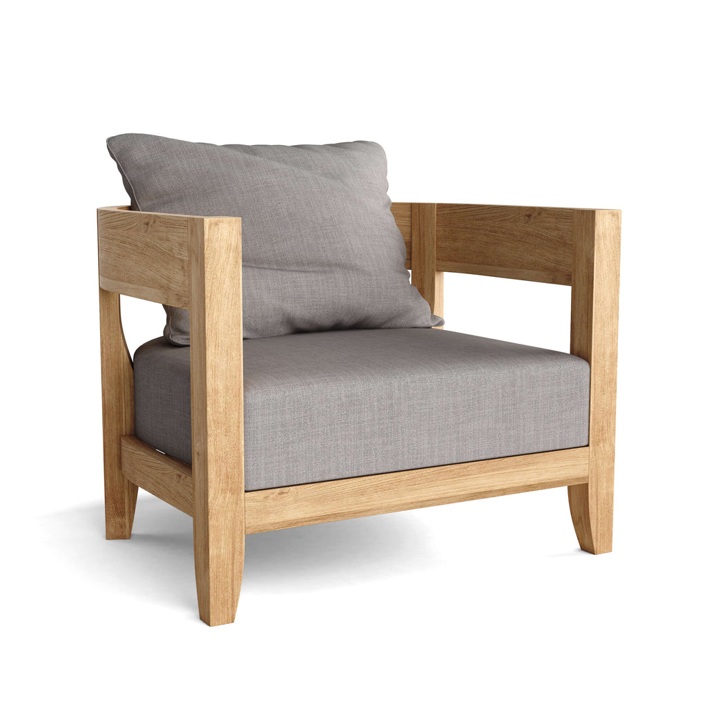 Anderson Teak Coronado Deep Seating Armchair - Timber & Ember Outdoor